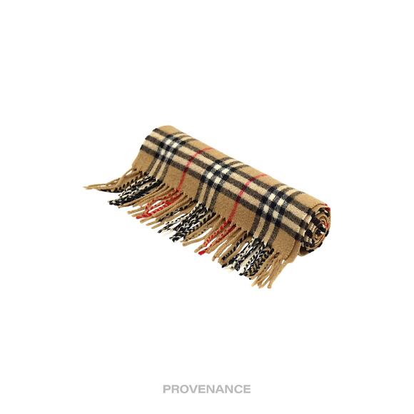 🔴 Burberry Scarf - Nova Check Cashmere - Picture 3 of 5